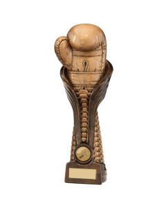 td RF752A Boxing Trophy Award 152mm Antique Gold FREE Engraving 